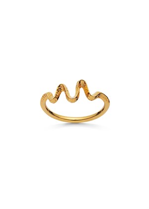 Sonar ring Forgyldt Maanesten